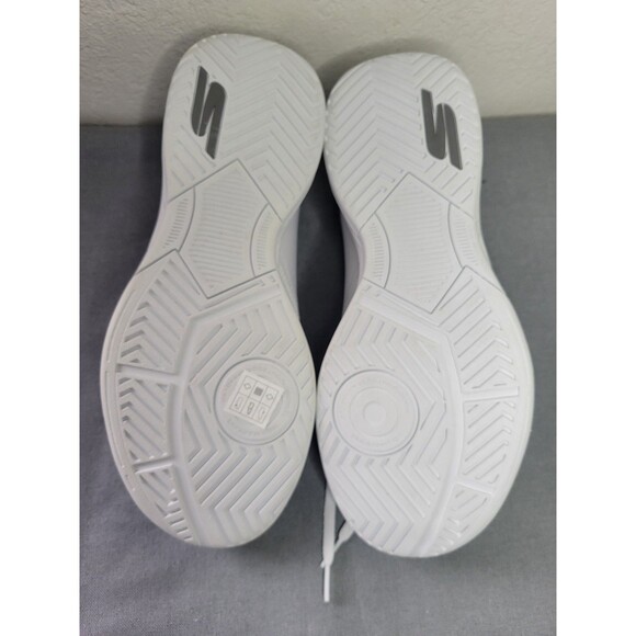 Skechers Withe Atletic Relaxed fit Pickleball  Ultra Fligh Cushioning size 10 - Picture 4 of 8